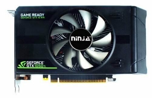 Видеокарта Pci-e Ninja GeForce GTX 1050 Ti 4096Mb ( Nk105ti45f ) GDDR5 Ret .