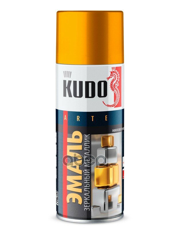 Эмаль Универсальная Зеркальное Золото Kudo Ku1034 Kudo арт. KU-1034