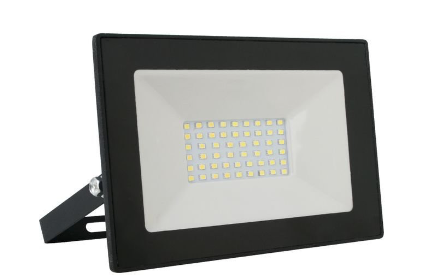 Прожектор светодиодный Ultraflash LFL-5001 C02 черный (LED SMD прожектор, 50 Вт, 230В, 6500К)