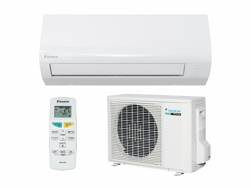 Кондиционер настенный инверторный Daikin FTXF20C/RXF20C , белый