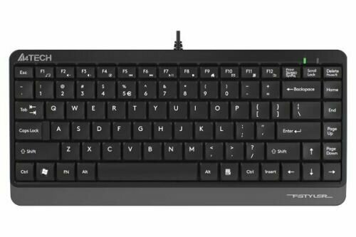 Клавиатура A4Tech Fstyler FK11 серый USB slim (1391308)