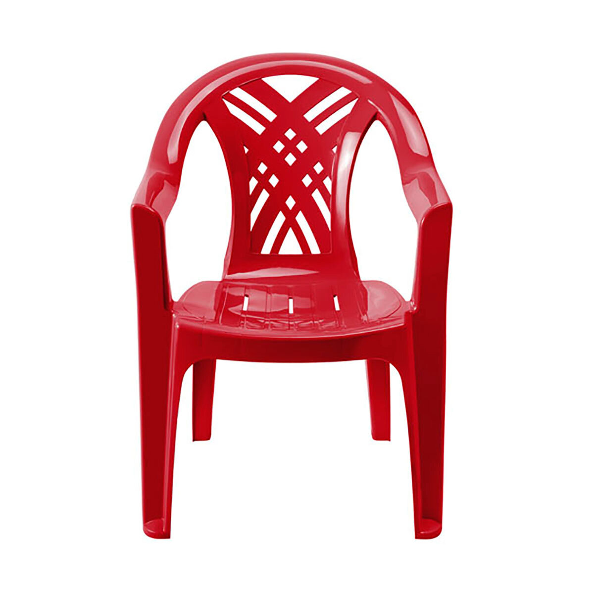 Кресло пластиковое Стандарт Пластик Престиж-2 84 x 60 x 66 см вишневое