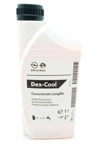 Антифриз Dex-Cool Concentrate Long Life (1 л.) красный /концентрат/