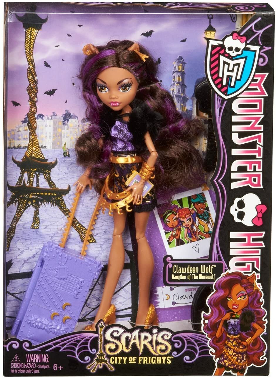 Кукла Monster High Клодин Вульф Скариж, 27 см, Y0379
