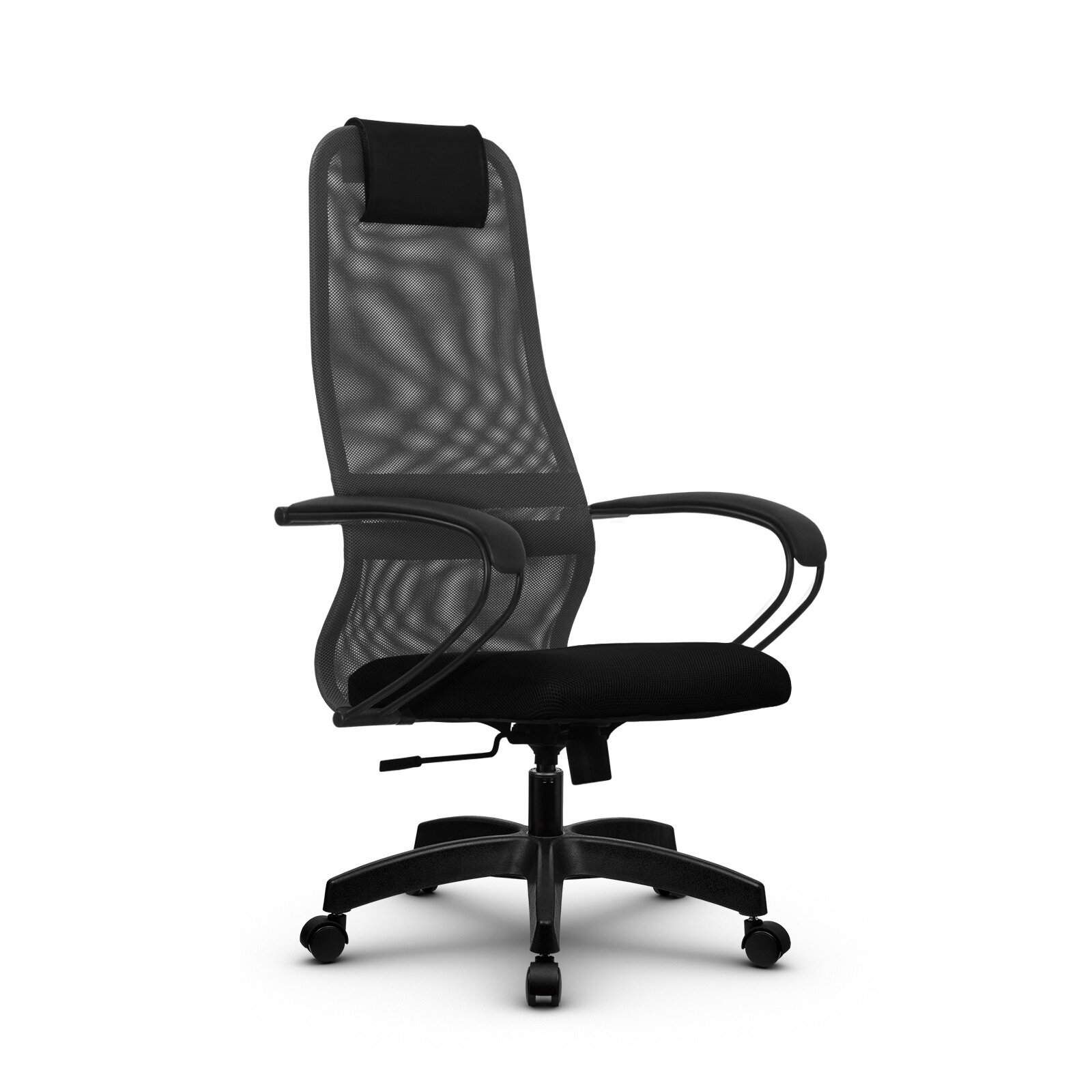 Компьютерное офисное кресло Metta SU-BP-8 Pl Темно-серое/Черное