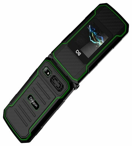 Мобильный телефон BQ BQ-2822 Dragon black-green