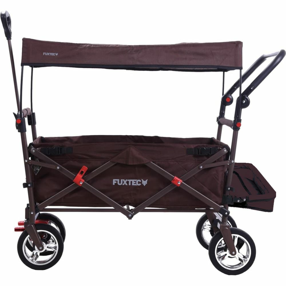 FUXTEC Тележка ручная коричневая с навесом FX-CT800B