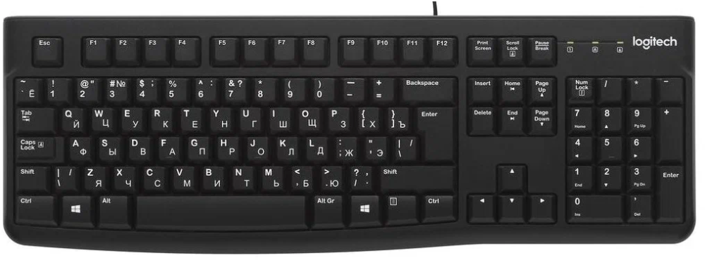 Клавиатура Logitech K120 Black (920-002583)