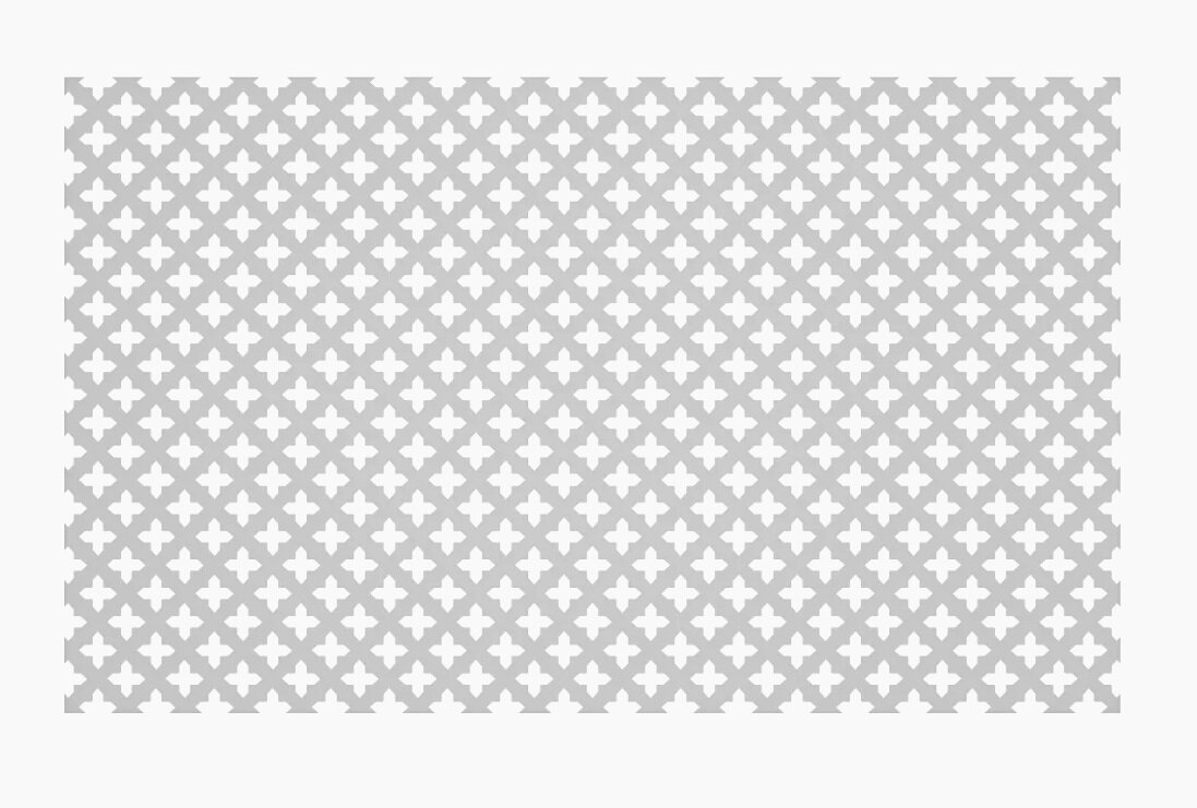 Лист ХДФ Presko перфорированный, окрашенный 680х1000х3 мм, белый/лотос