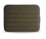 Чехол Bustha Puffer Sleeve Nylo/Leather для Macbook Pro 15/Pro 16, цвет хаки - изображение