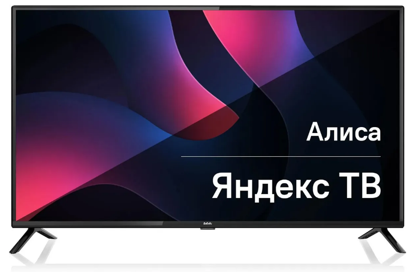 LED телевизор BBK 40LEX-9201/FTS2C черный 40" Full HD YaOS