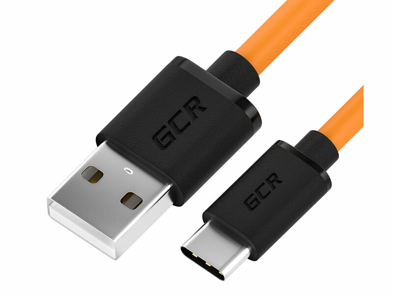  GCR USB - Type-C 50cm Orange-Black GCR-52722