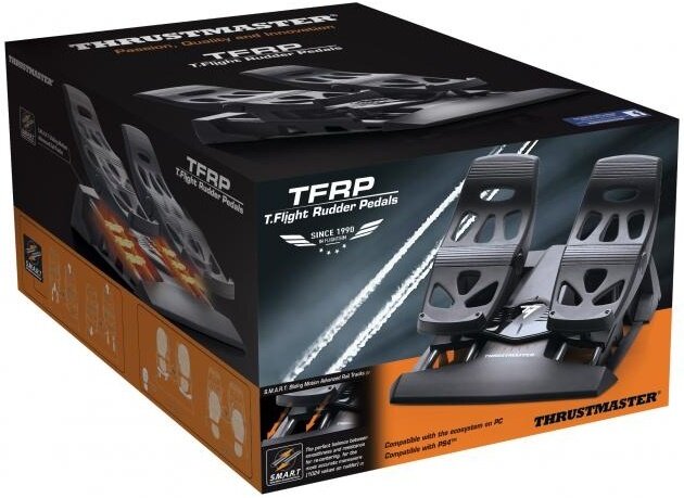 Комплектующие для руля Thrustmaster TFRP Rudder, черный