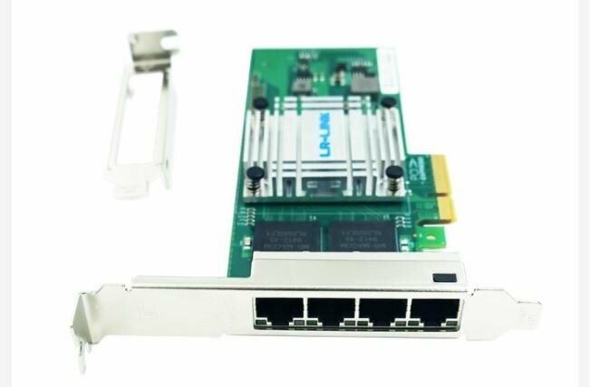 Сетевая карта LR-LINK LRES2025PT PCI-Express 2.1 среда передачи данных кабель 10/100/1000Mbps