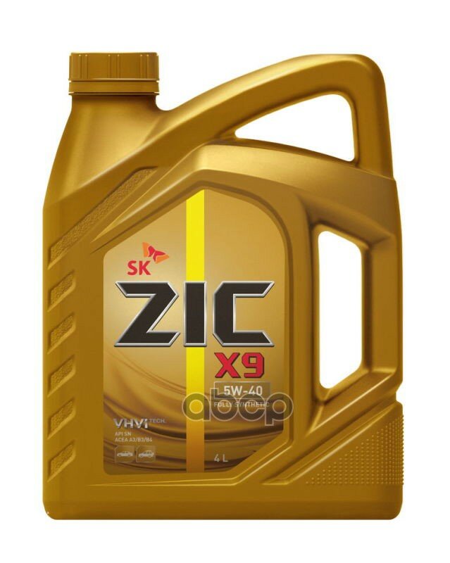 Zic Zic X9 5W40 (4L)_Масло Моторное! Api Sp, Acea A3/B4, Vw 502.00/505.00/503.01, Ll-01, Rn 0700/0710