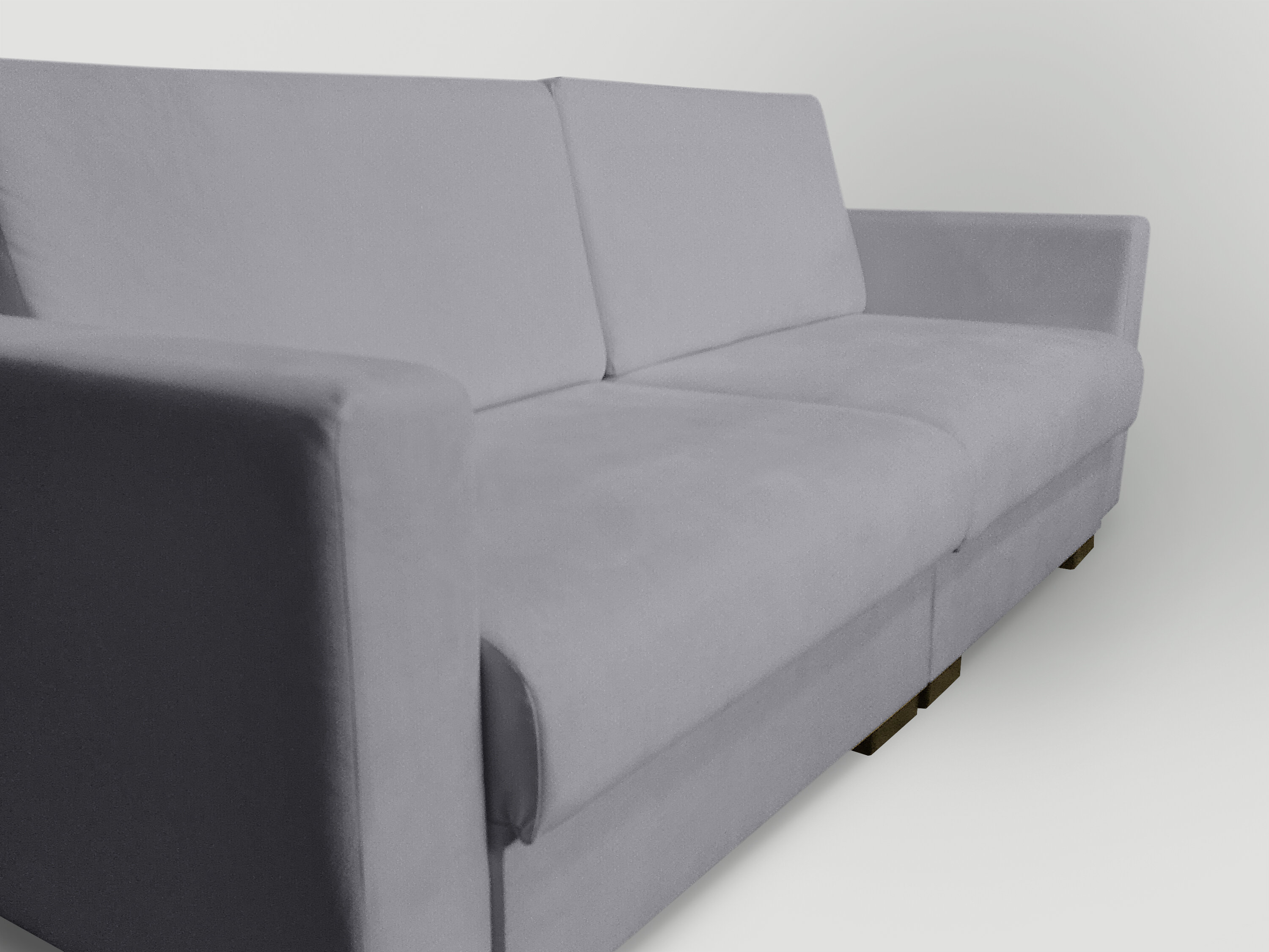 Прямой диван "Сенатор" (без утяжки) Velutto 12 - фотография № 5