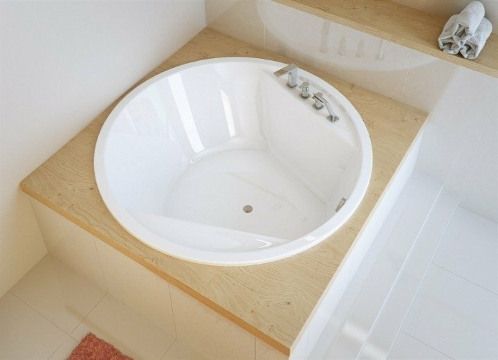 Ванна акриловая Excellent Great Arc D160