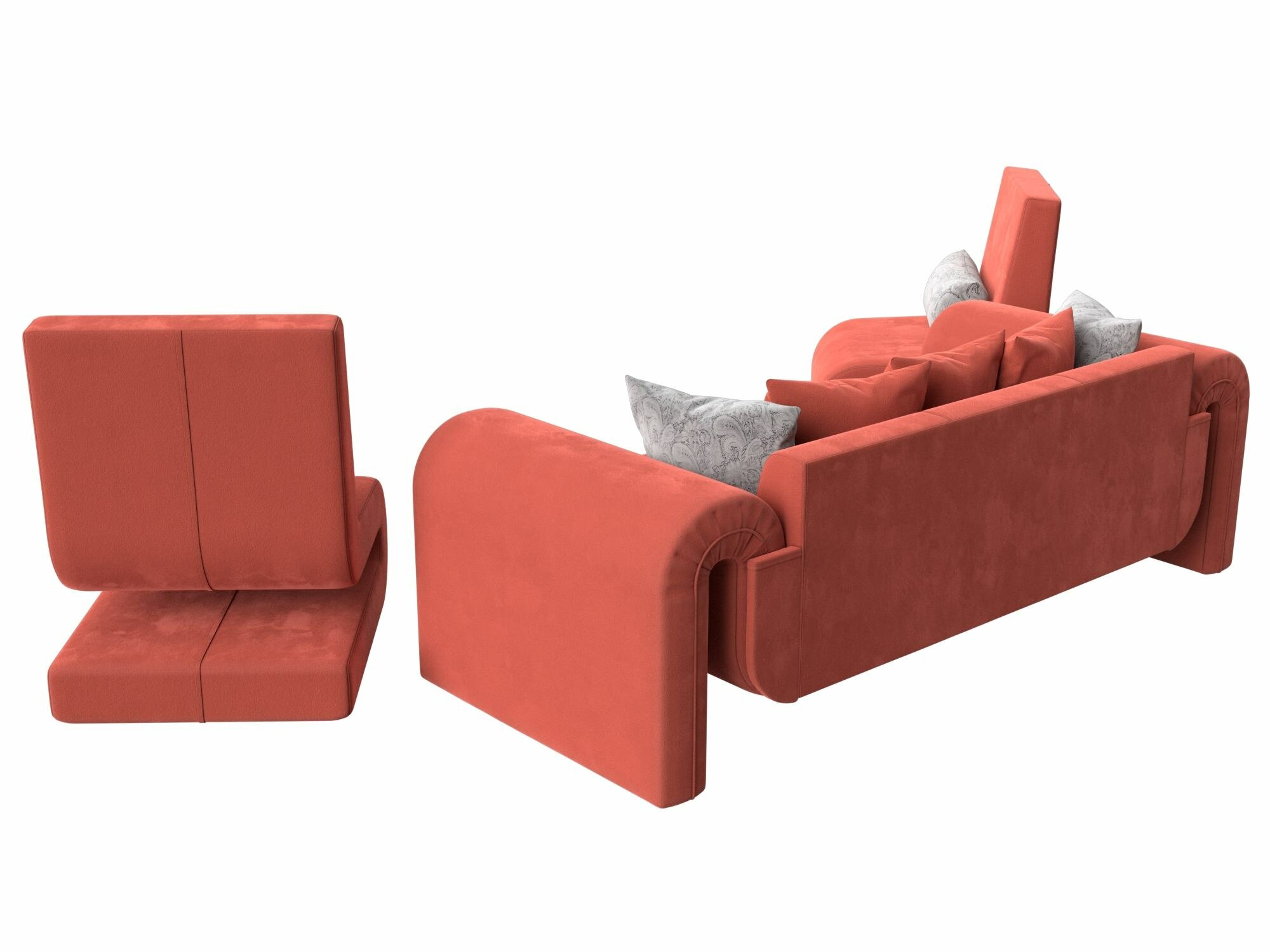 Набор Волна-1 (диван, 2 кресла) - фотография № 5