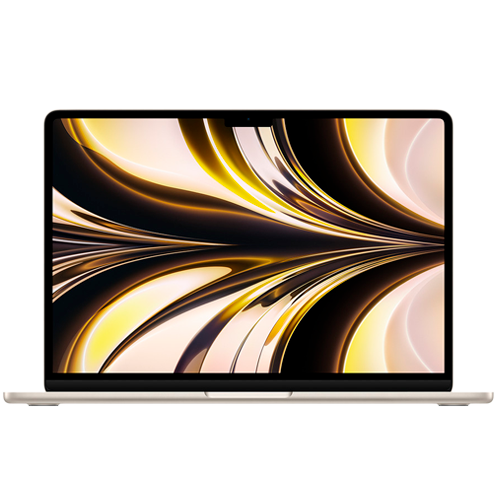 13.6" Ноутбук Apple MacBook Air 2022 2560x1664, Apple M2, SSD 256 ГБ, Apple graphics 8-core, золотой MLY13