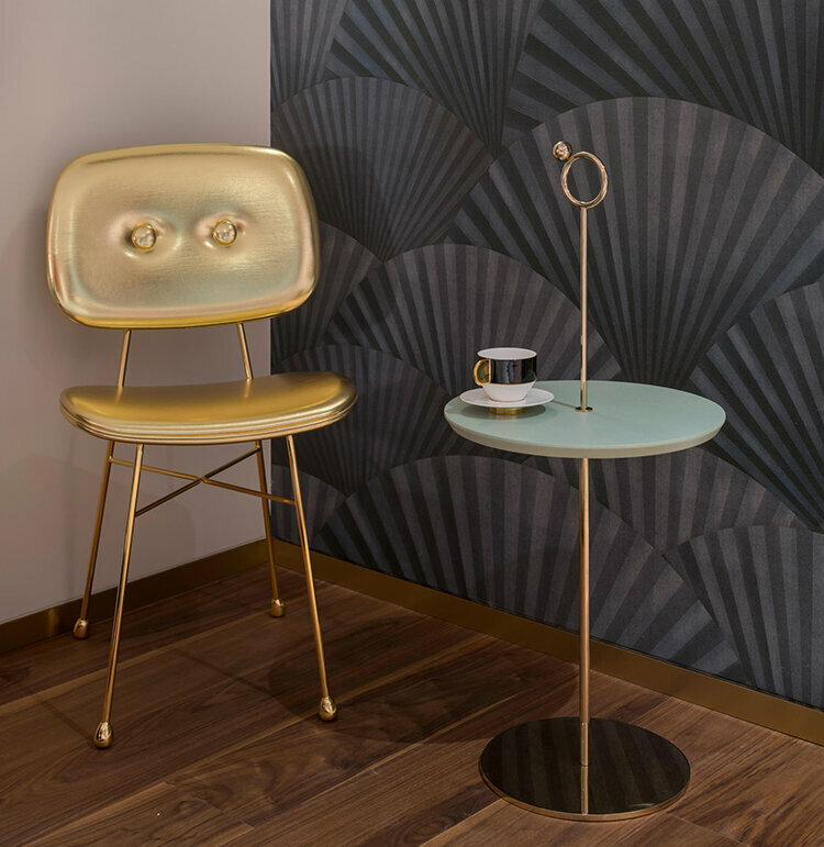 Приставной столик в стиле Off The Moon Tray by Maison Dada (Модель Е 40*91 см) - фотография № 2