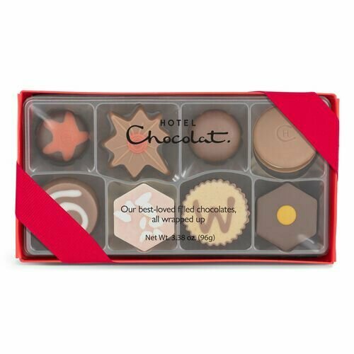 Новогодняя коробка конфет Hotel Chocolat (8 шт.) - фотография № 1