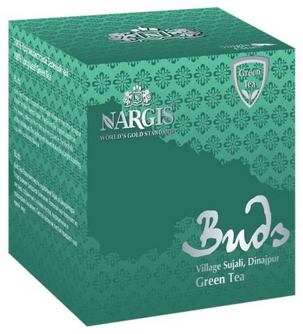 Чай зелёный ТМ "Наргис" - Buds, крупный лист, 100 г