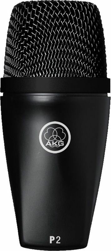 AKG P2 микрофон для озвучивания басовых инструментов и комбо динамический кардиоидный