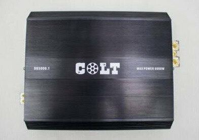 Усилитель автомобильный 1 канальный моноблок COLT DB 5000.1 для колонок автозвук