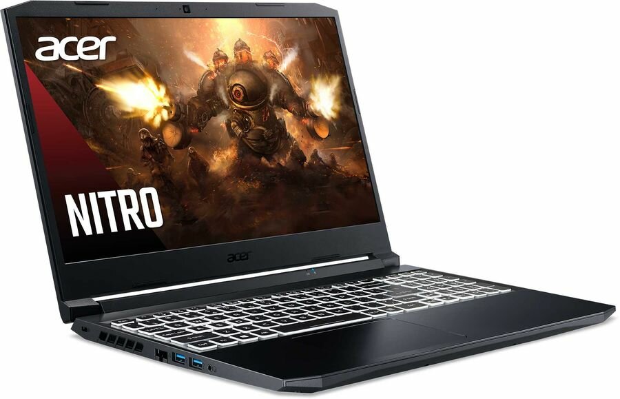 Ноутбук ACER Nitro 5 AN515-45-R9RS, NH.QBSER.005, черный