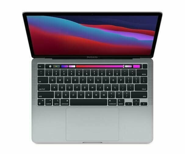 Ноутбук Apple MacBook Pro 13 (2020) Space Gray MYD82 (Apple M1/13"/2560x1600/8GB/256GB SSD/DVD нет/Apple graphics 8-core/Wi-Fi/Bluetooth/macOS)