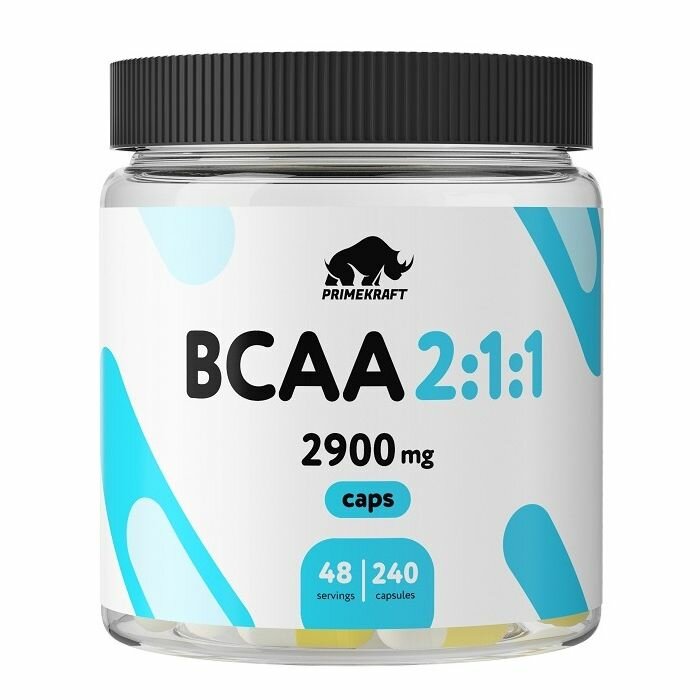 Prime Kraft BCAA 2:1:1 капсулы 580мг N240