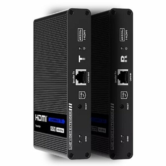 Удлинитель Lenkeng KVM HDMI, 4K, HDMI 2.0, CAT5e/6 до 40/70 метров, проходной HDMI LKV676KVM-PI (LKV676KVM-PI)