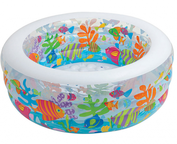 Детский надувной бассейн Intex Aquarium (58480) 152х56см
