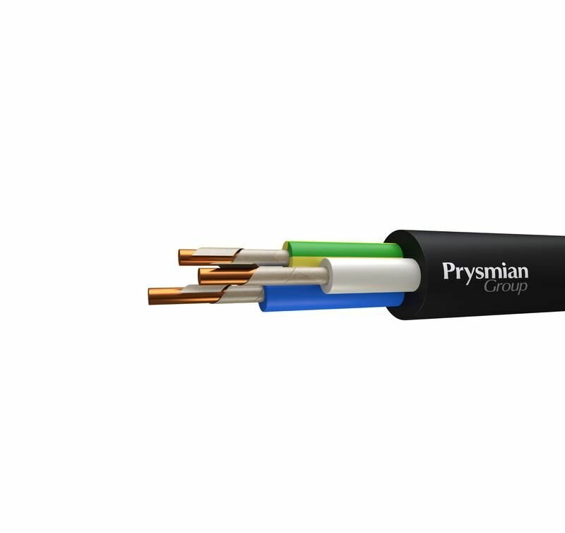 фото Кабель ВВГнг(А)-FRLS 3х2.5 ОК (N PE) 1кВ (м) РЭК-PRYSMIAN 1703050106