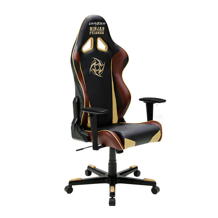 Игровое кресло OH/RE126/NCC/NIP (Black/Brown/Beige) DXRACER Special Edition
