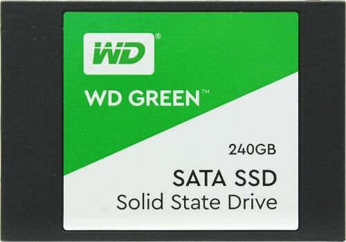 Накопитель SSD 2.5'' Western Digital WDS240G2G0A WD Green 240GB SATA-III TLC 545/465MB/s MTTF 1M 7mm