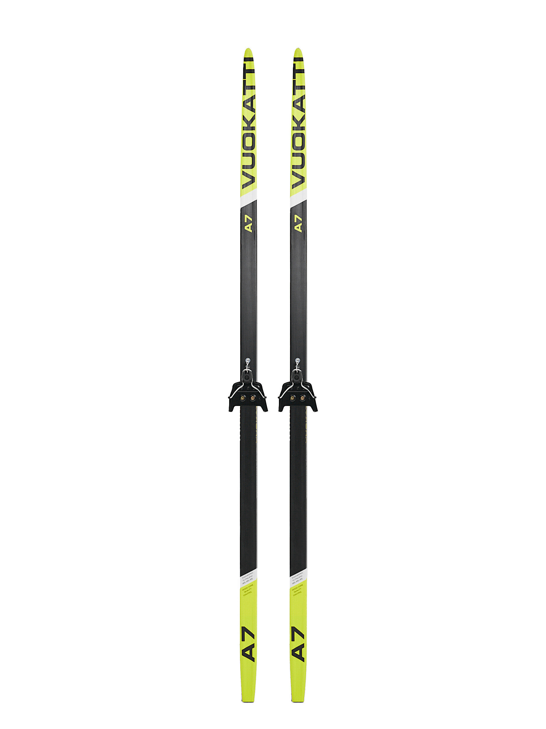 Лыжный комплект Vuokatti 75мм 200 Wax Black/Yellow