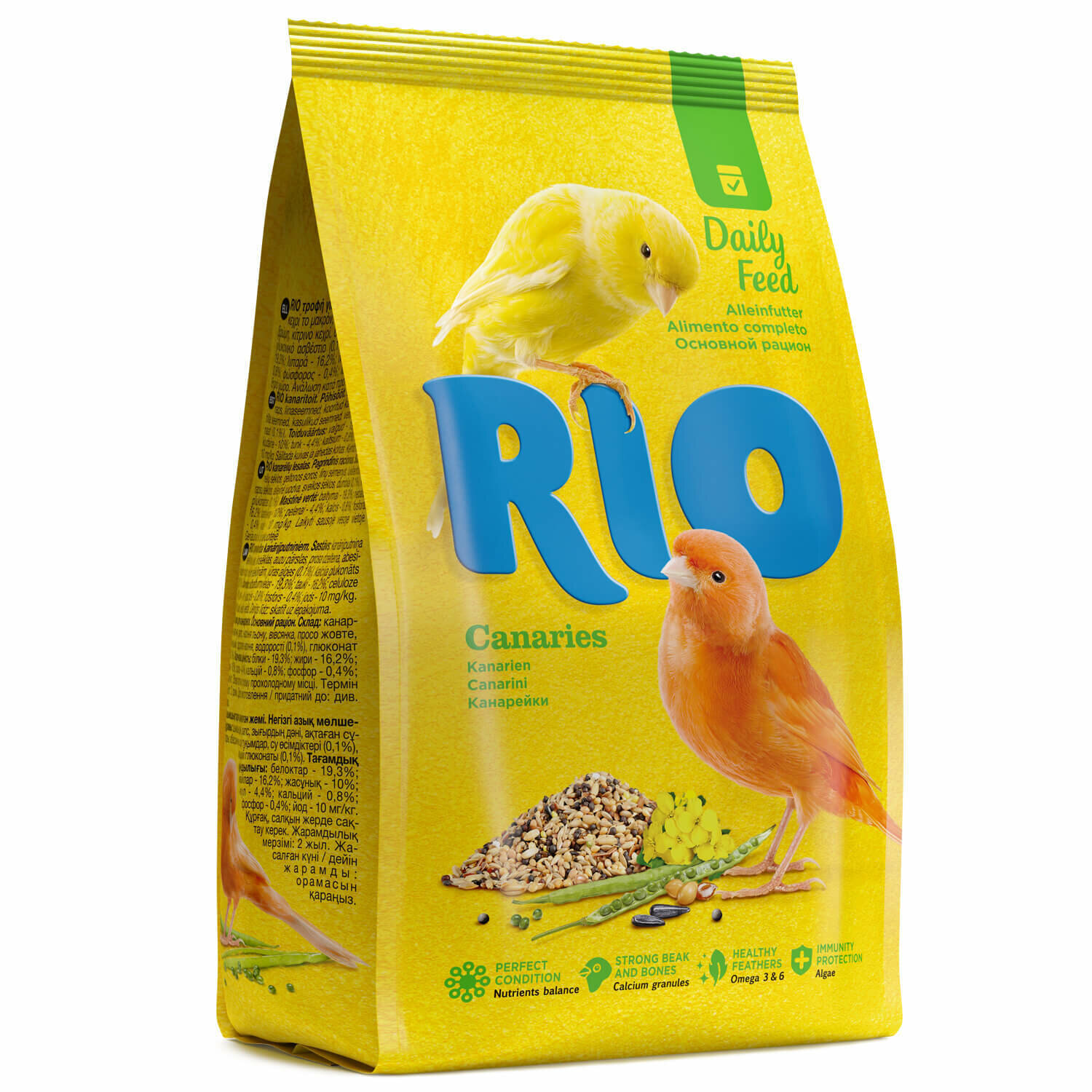 RIO Корм для канареек. Основной рацион, 500 г * 10 шт