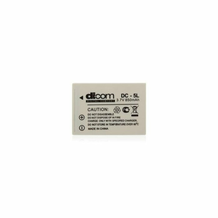 Аккумулятор DICOM DC-E5 for Canon LP-E5