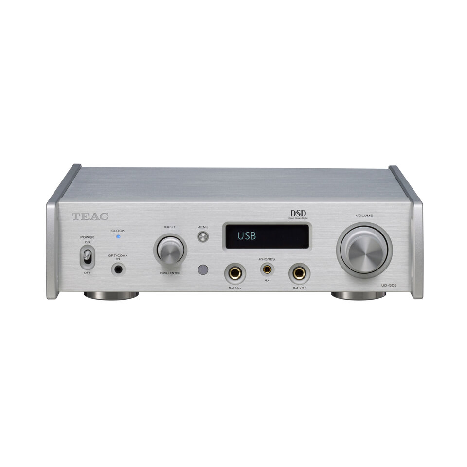 DSD ЦАП/пред.усилитель/усилитель для наушников TEAC UD-505-X Silver