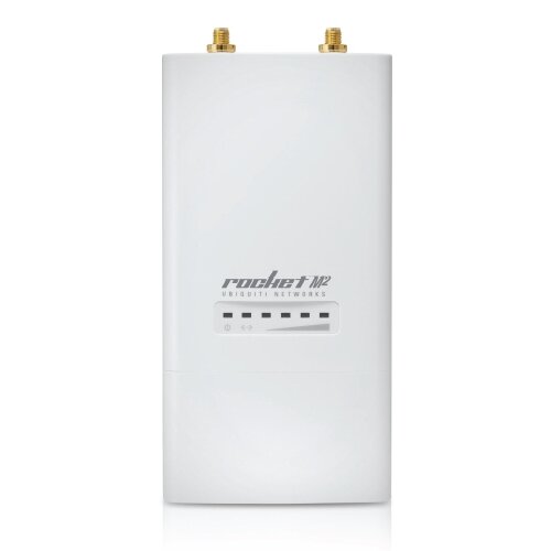 Rocket M2 [RocketM2(EU)] Ubiquiti точка доступа 2.4 ГГц, airMAX, 2x RP-SMA, 2x2 MIMO (110803) (022753) {10}