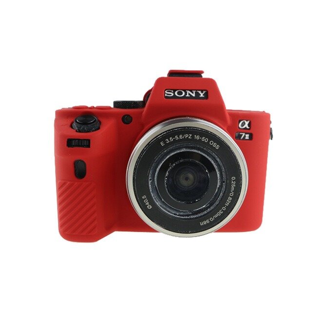 Защитный силиконовый чехол MyPads для фотоаппарата Sony Alpha A7 mark 2/ ILCE-7M2/ 7R/ 7RM2/ 7S ультра-тонкая полимерная из мягкого качественного...