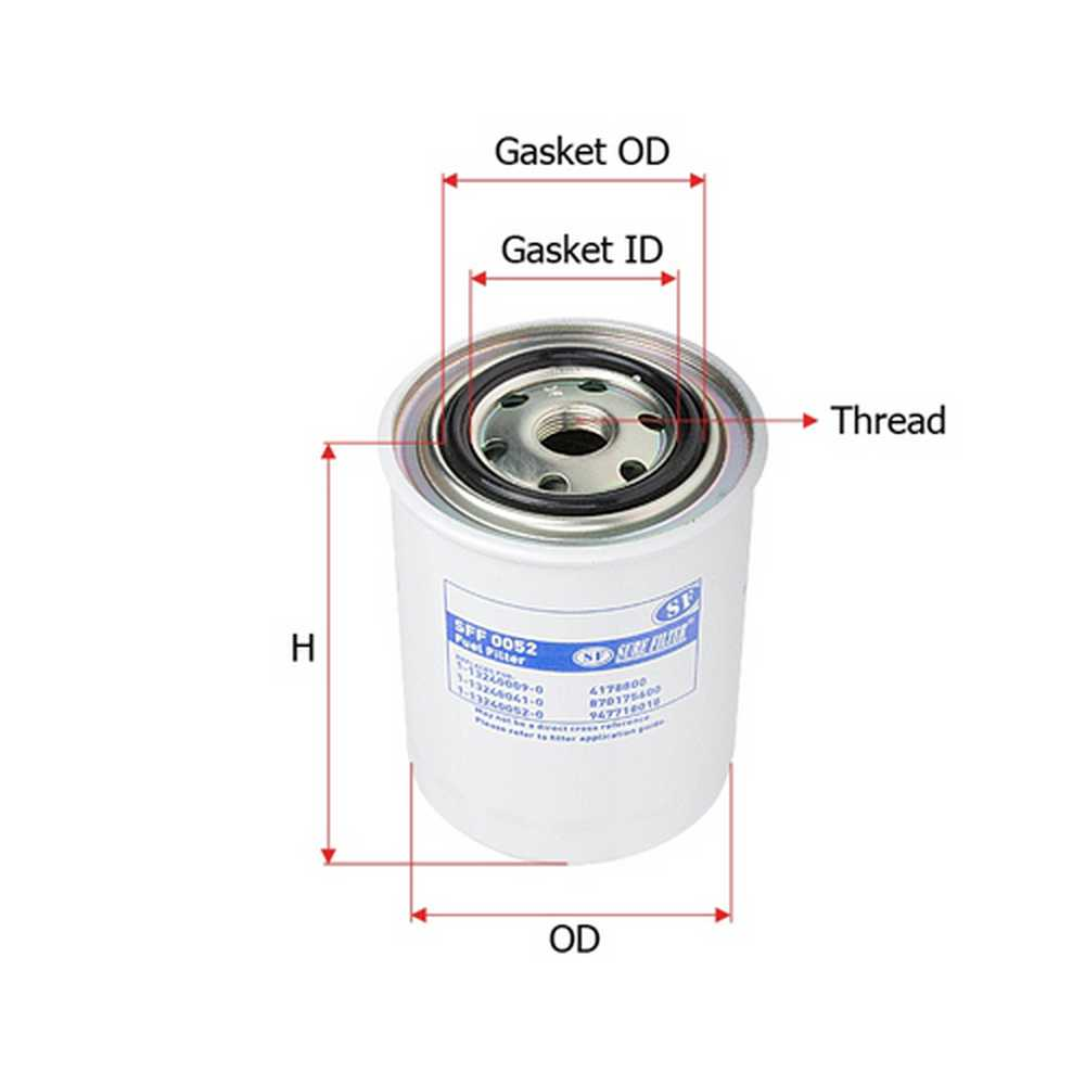 SURE FILTER SFF0052 фильтр топливный