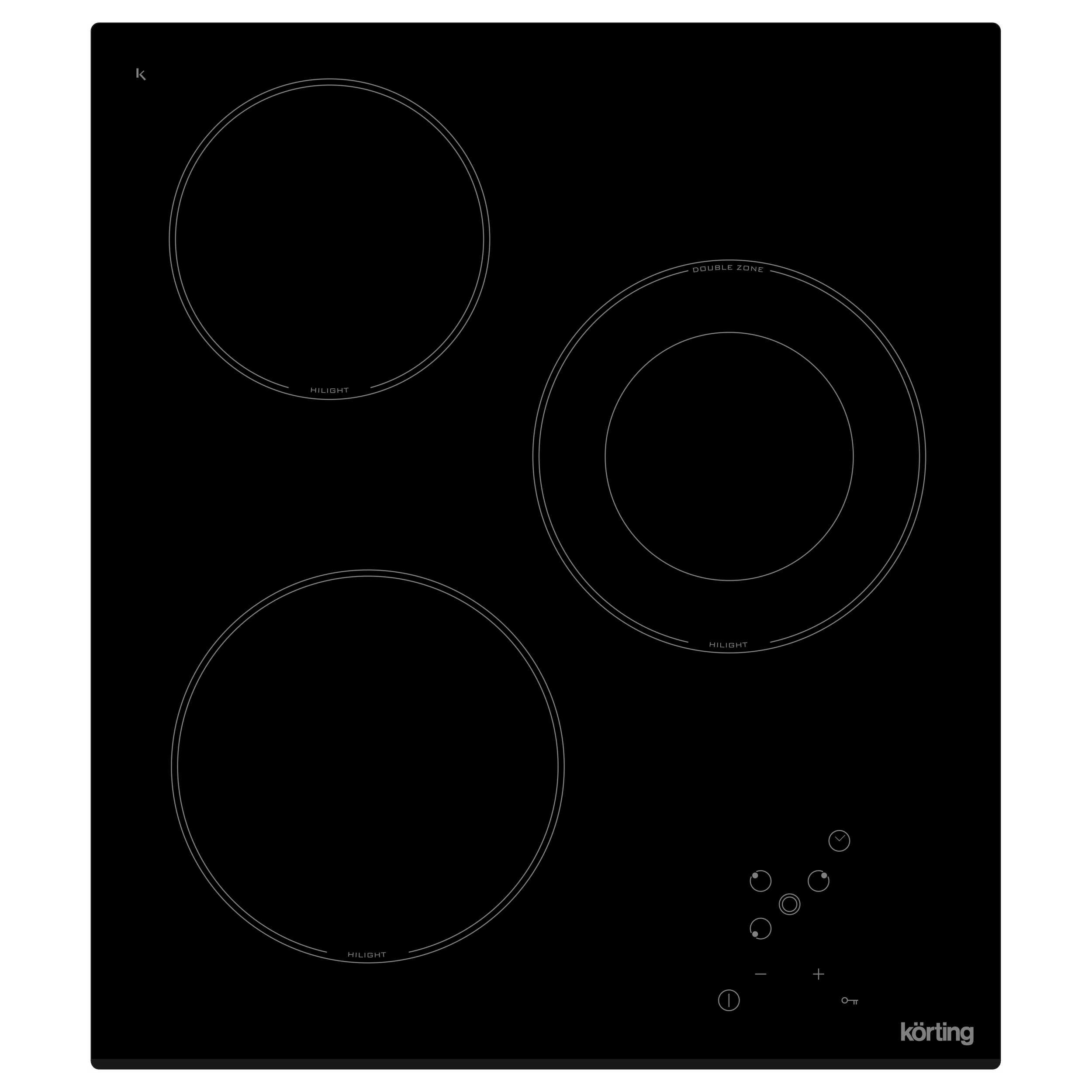 Электрические варочные панели KORTING HK 42031 B