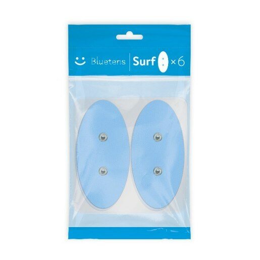 Bluetens    Bluetens Surf     Bluetens.   6 .Bluetens Electrodes Surf for Wireless Clip 6 pcs