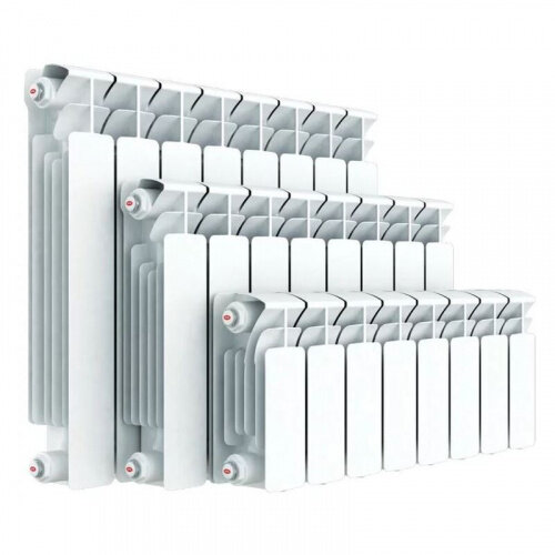 Радиатор биметаллический RIFAR Base 500 х 7 секций подключение нижнее (правое)(R50007НПП)