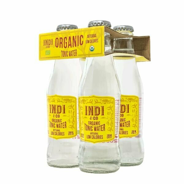 Безалкогольный напиток INDI Organic Tonic Water, 200 мл х 6шт - фотография № 1