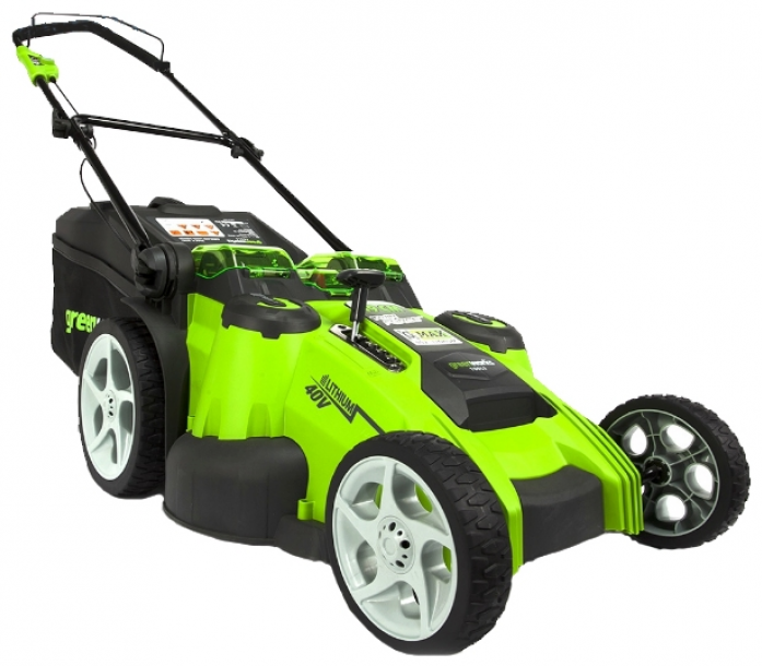 Газонокосилка аккумуляторная GreenWorks G40LM49DB 2500207