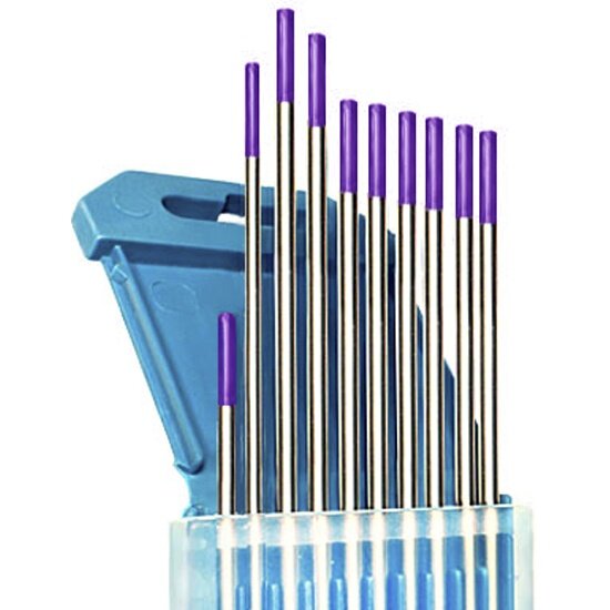 Электроды вольфрамовые кедр WE-3-175 ? 2,4 мм (фиолетовый) AC/DC