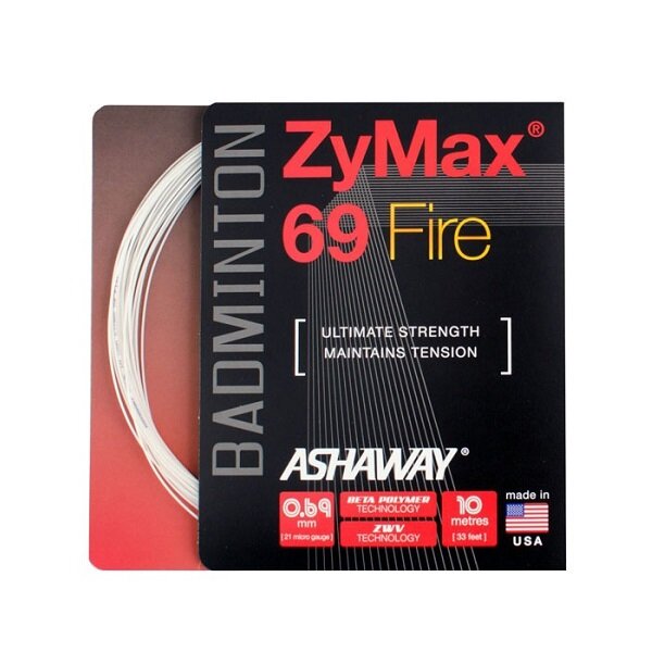    Ashaway 10m Zymax Fire Power 66 White A14155